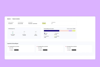 Salaris - Oplossingen overview